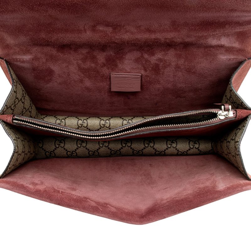 Gucci GG Supreme Blooms Dionysus Small Shoulder Bag (SHF-FbfbDG) - Barde - Image 7