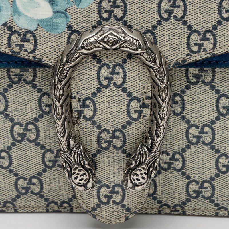 Gucci GG Supreme Blooms Dionysus Small Shoulder Bag (SHF-tHbu8P) - Barde - Image 9