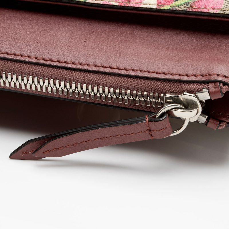 Gucci GG Supreme Blooms Medium Zip Tote (SHF-3qKJ2x) - Barde - Image 9