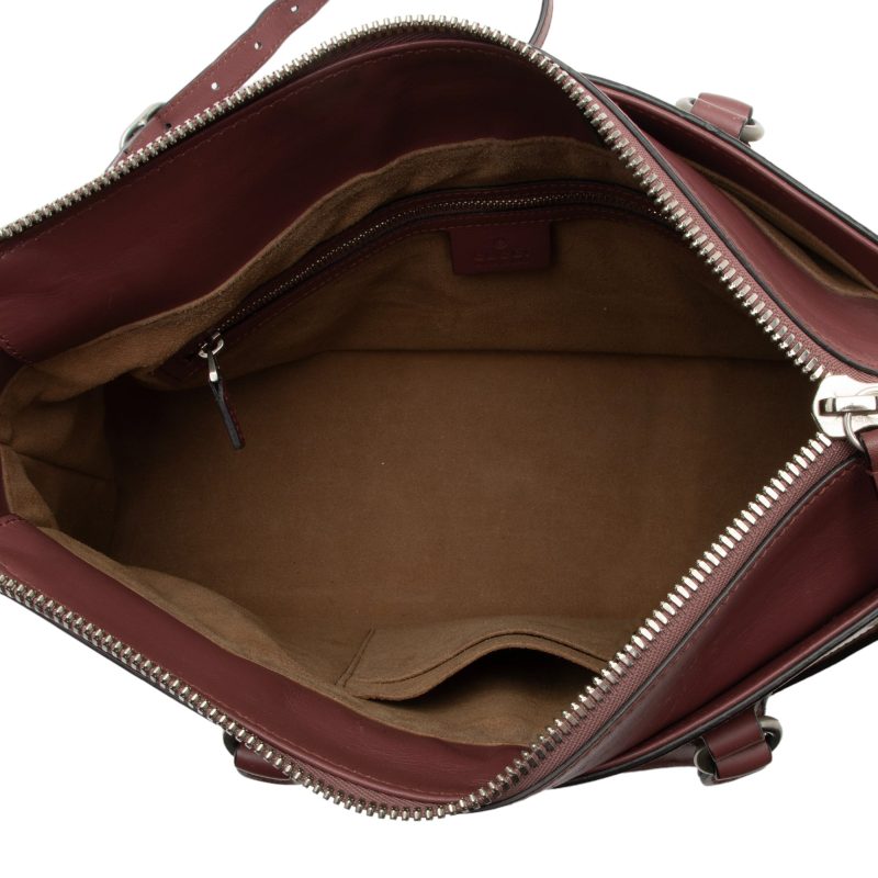 Gucci GG Supreme Blooms Medium Zip Tote (SHF-3qKJ2x) - Barde - Image 7