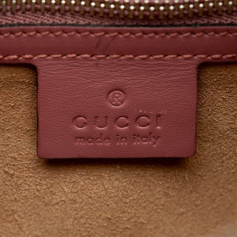 Gucci GG Supreme Blooms Medium Zip Tote (SHF-3qKJ2x) - Barde - Image 8
