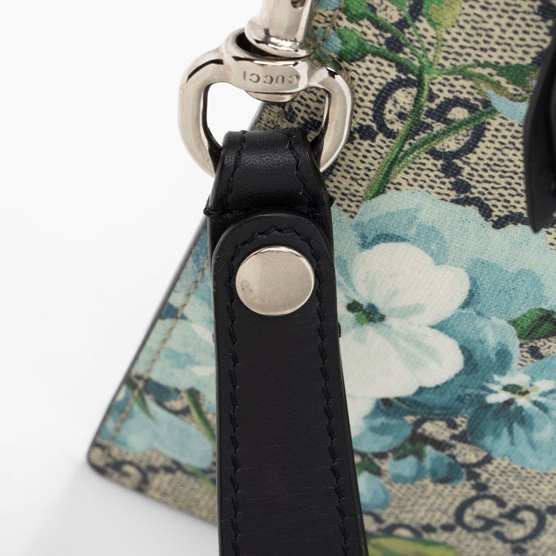 Gucci GG Supreme Blooms Wristlet (SHF-eh4xS1) - Barde - Image 9