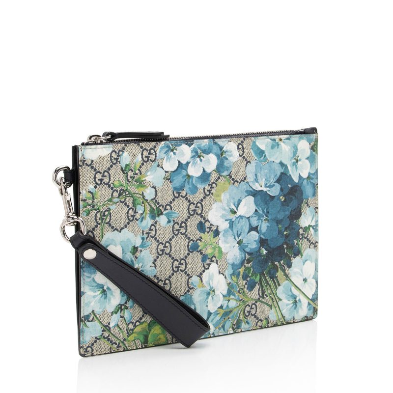 Gucci GG Supreme Blooms Wristlet (SHF-eh4xS1) - Barde - Image 2
