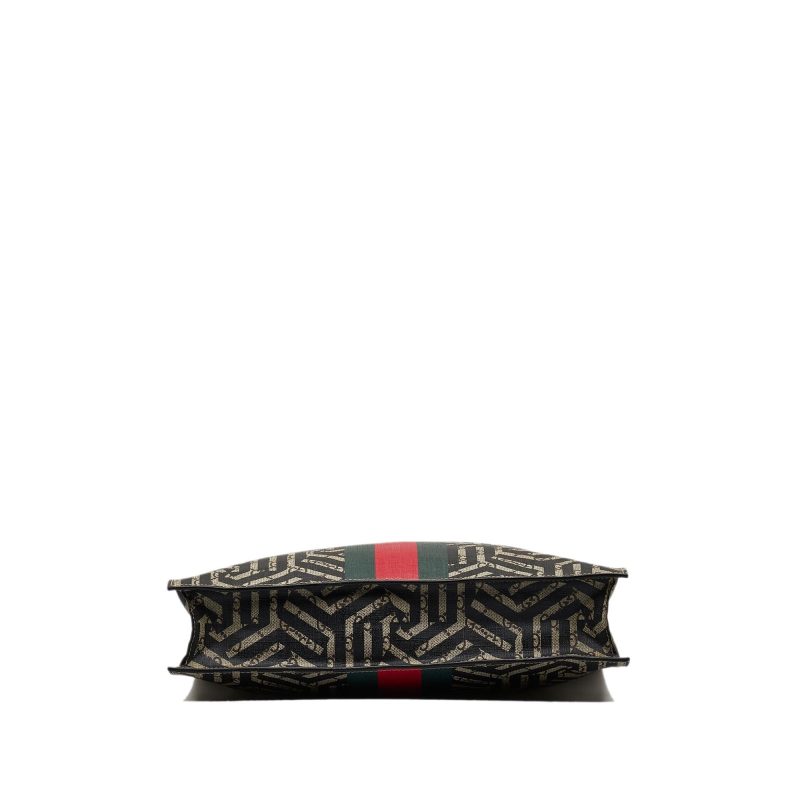 Gucci GG Supreme Caleido Web Tote Bag (SHG-BvZdHT) - Barde - Image 4