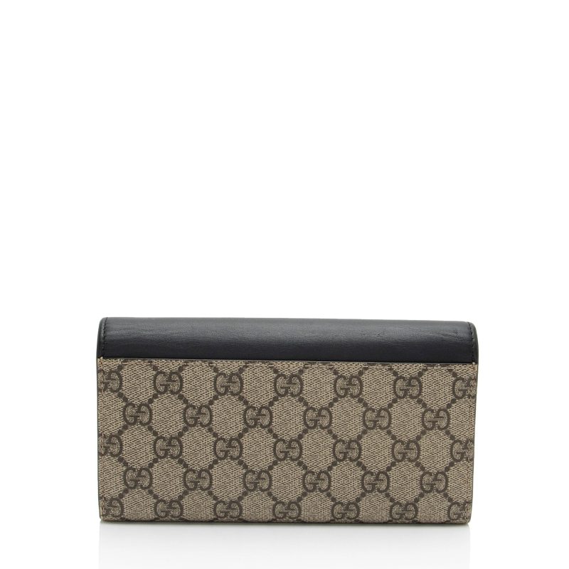 Gucci GG Supreme Calfskin Padlock Chain Wallet (SHF-8YY4zm) - Barde - Image 3