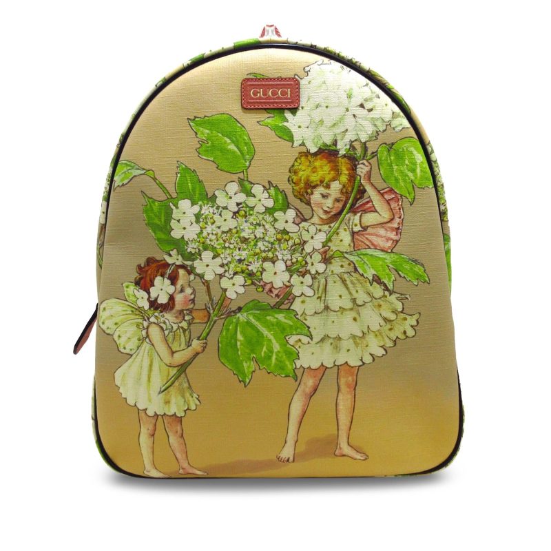 Gucci GG Supreme Children's Fairy Print Backpack (SHG-OqIx7Y) - Barde