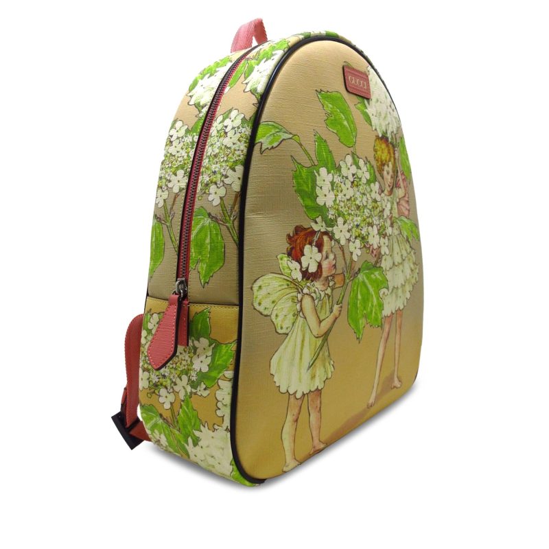 Gucci GG Supreme Children's Fairy Print Backpack (SHG-OqIx7Y) - Barde - Image 2