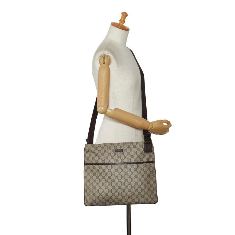 Gucci GG Supreme Crossbody Bag (SHG-P35zbi) - Barde - Image 5