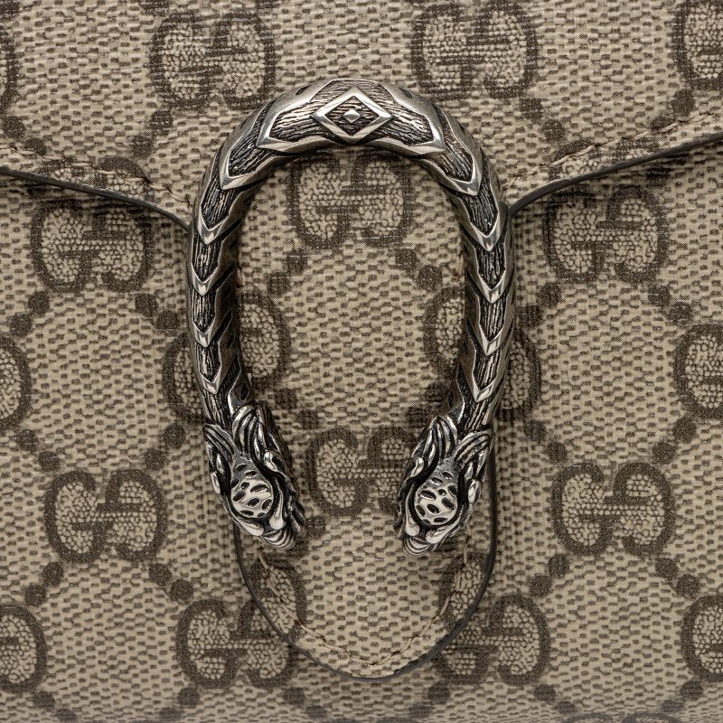 Gucci GG Supreme Dionysus Chain Wallet (SHF-5X478A) - Barde - Image 9