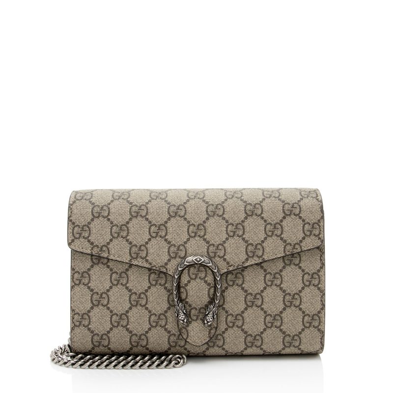 Gucci GG Supreme Dionysus Chain Wallet (SHF-5X478A) - Barde