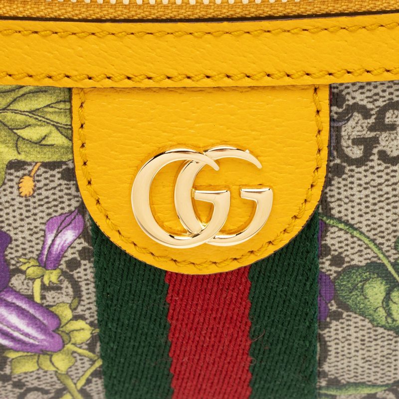 Gucci GG Supreme Flora Ophidia Belt Bag (SHF-LJmwHH) - Barde - Image 9
