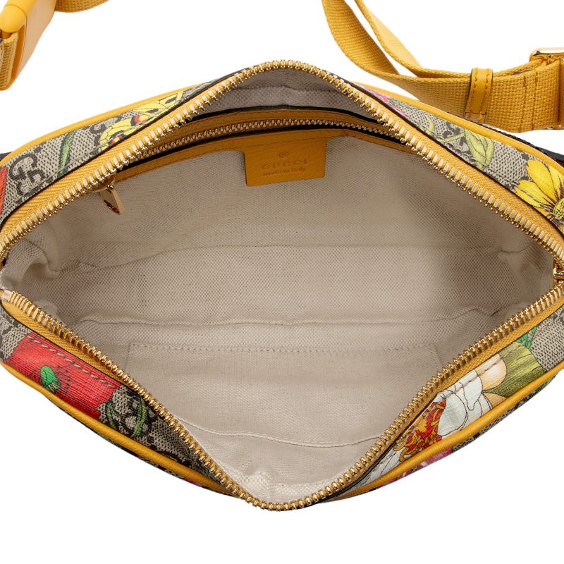 Gucci GG Supreme Flora Ophidia Medium Belt Bag (SHF-MQx9zI) - Barde - Image 7