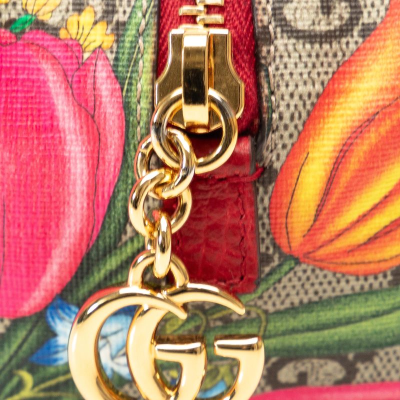 Gucci GG Supreme Flora Ophidia Cosmetic Case (SHG-Lyw2S3) - Barde - Image 9