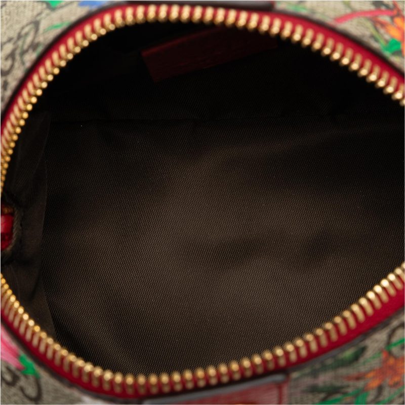 Gucci GG Supreme Flora Ophidia Cosmetic Case (SHG-Lyw2S3) - Barde - Image 6