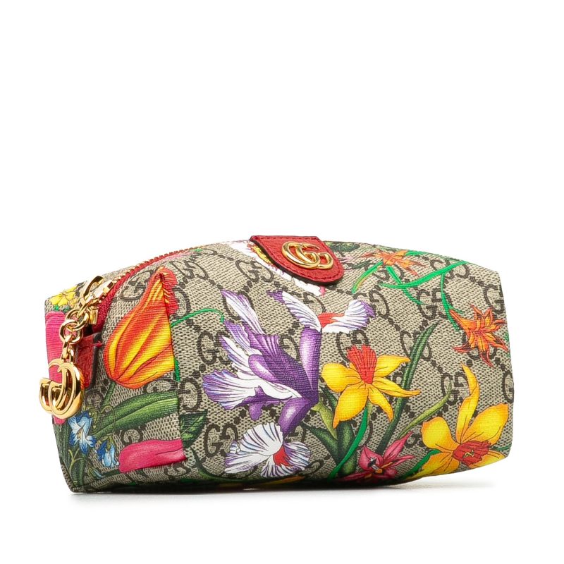 Gucci GG Supreme Flora Ophidia Cosmetic Case (SHG-Lyw2S3) - Barde - Image 2