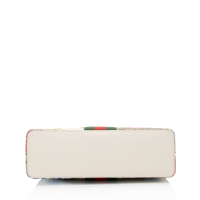 Gucci GG Supreme Flora Ophidia Dome Small Shoulder Bag (SHF-y1K6pl) - Barde - Image 4