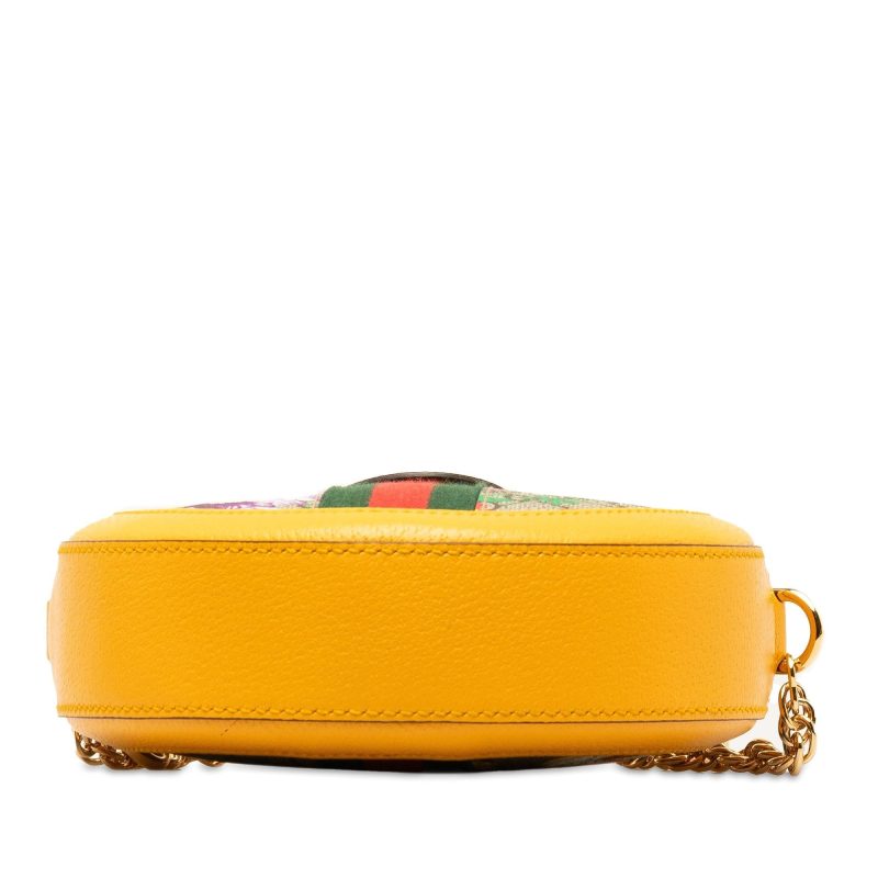 Gucci GG Supreme Flora Ophidia Round Crossbody (SHG-tzO2PJ) - Barde - Image 4