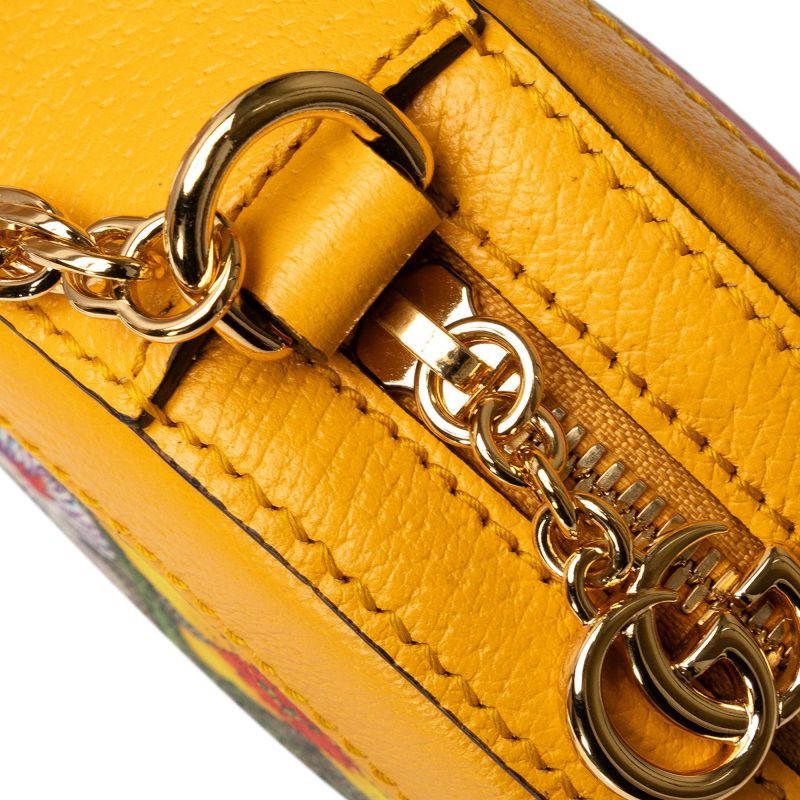 Gucci GG Supreme Flora Ophidia Round Crossbody (SHG-tzO2PJ) - Barde - Image 9