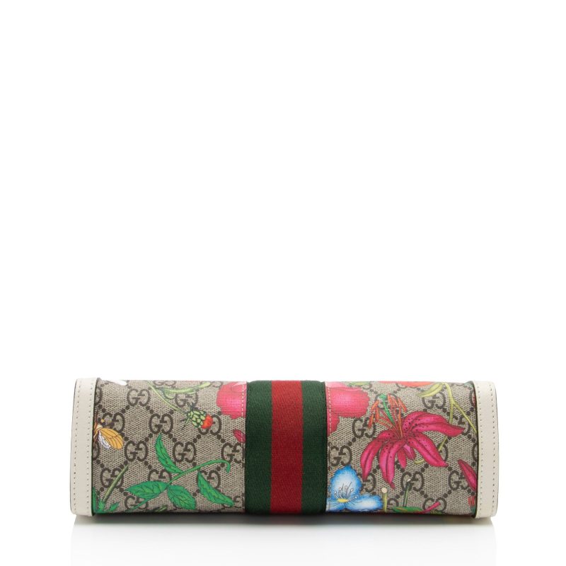 Gucci GG Supreme Flora Ophidia Shoulder Bag (SHF-EhHvKa) - Barde - Image 4