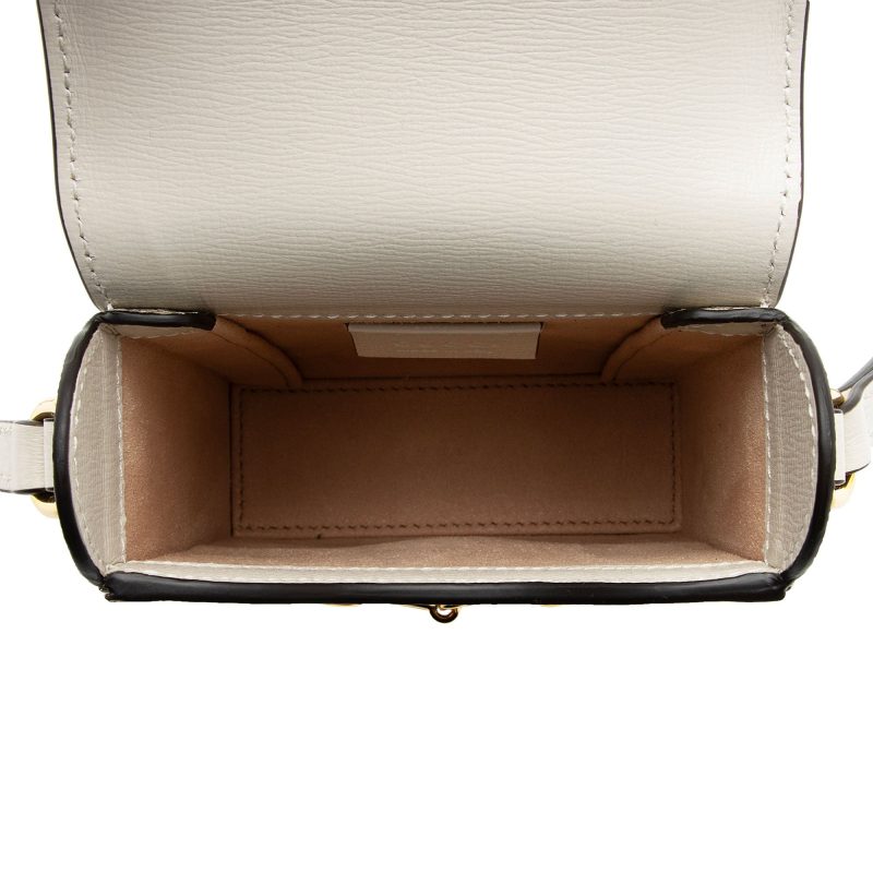 Gucci GG Supreme Horsebit 1955 Vertical Mini Shoulder Bag (SHF-eO3rqs) - Barde - Image 7