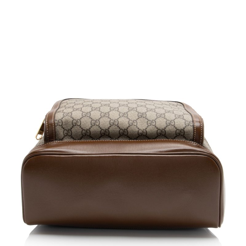 Gucci GG Supreme Interlocking G Backpack (SHF-KhISQT) - Barde - Image 4