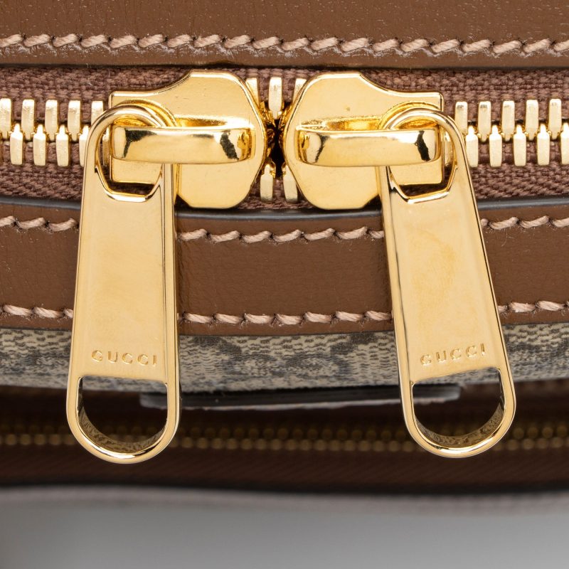 Gucci GG Supreme Interlocking G Backpack (SHF-KhISQT) - Barde - Image 9