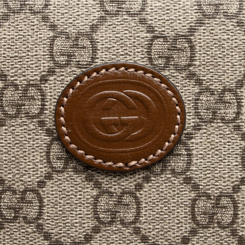 Gucci GG Supreme Interlocking G Backpack (SHF-KhISQT) - Barde - Image 10