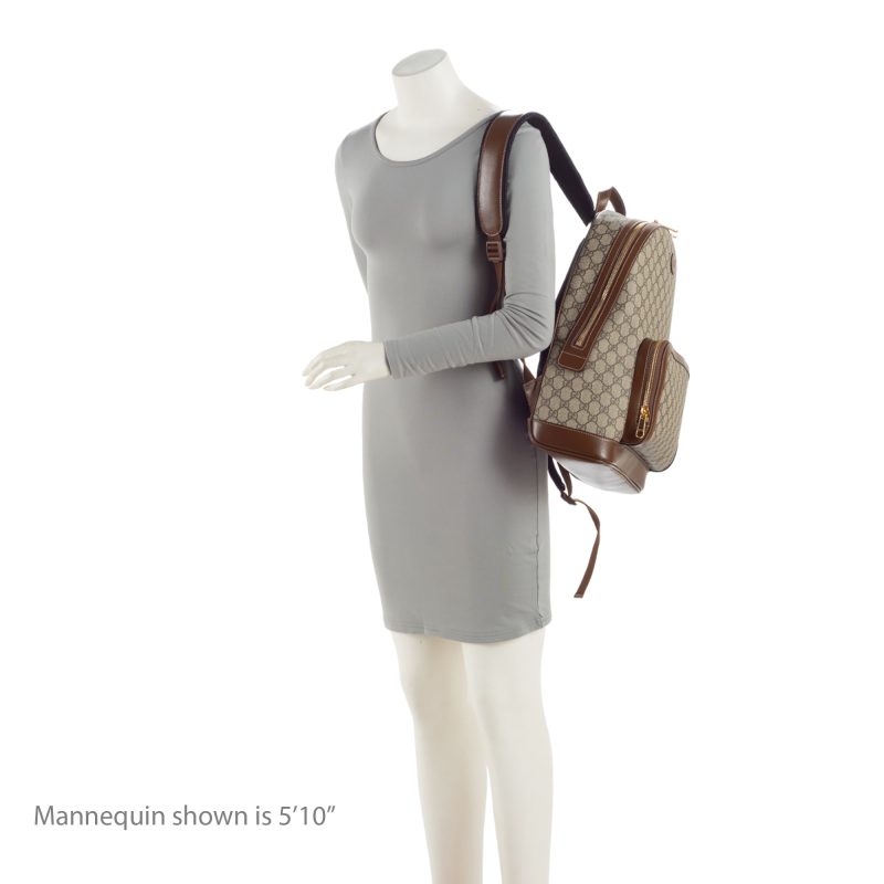Gucci GG Supreme Interlocking G Backpack (SHF-KhISQT) - Barde - Image 5