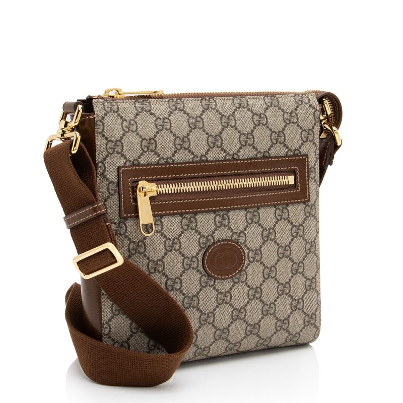 Gucci GG Supreme Interlocking G Messenger (SHF-XFbD7l) - Barde - Image 2
