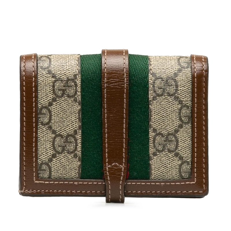 Gucci GG Supreme Jackie 1961 Compact Wallet (SHG-EbOrCQ) - Barde - Image 3