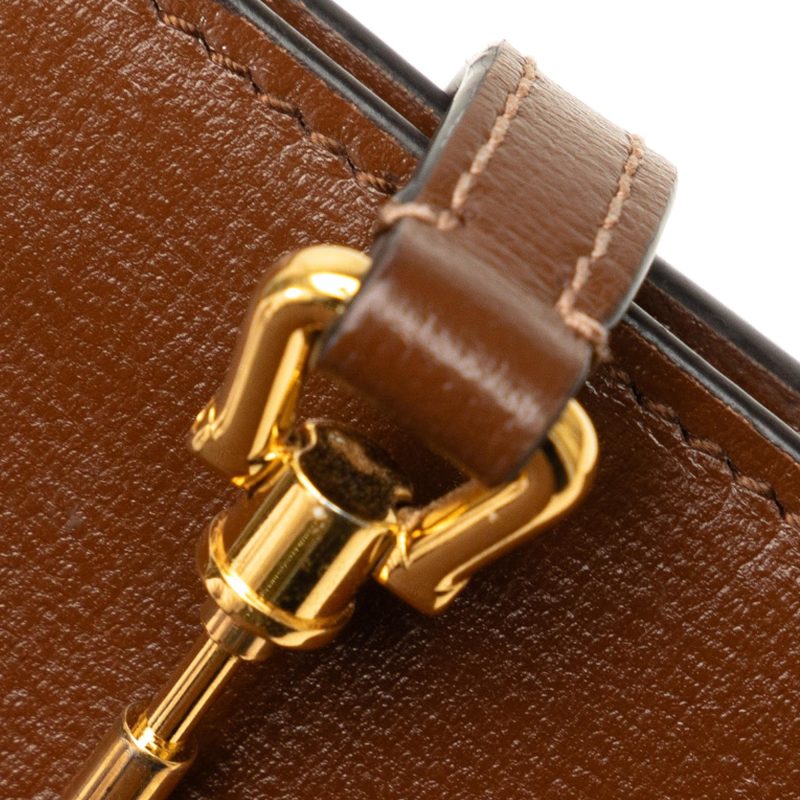 Gucci GG Supreme Jackie 1961 Compact Wallet (SHG-EbOrCQ) - Barde - Image 9