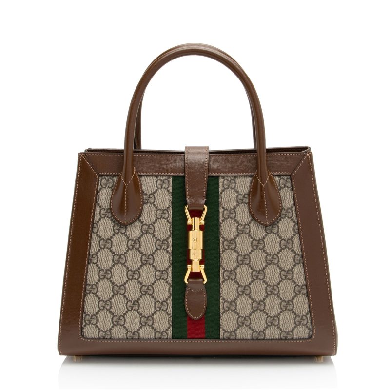 Gucci GG Supreme Jackie 1961 Medium Tote (SHF-bDznVe) - Barde