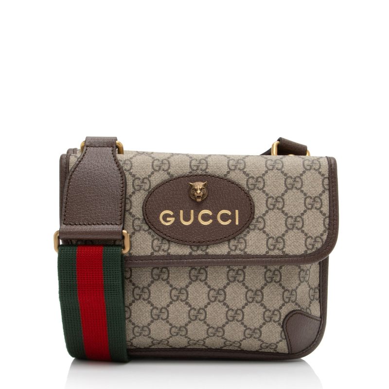 Gucci GG Supreme Neo Vintage Small Messenger Bag (SHF-DBNvzl) - Barde
