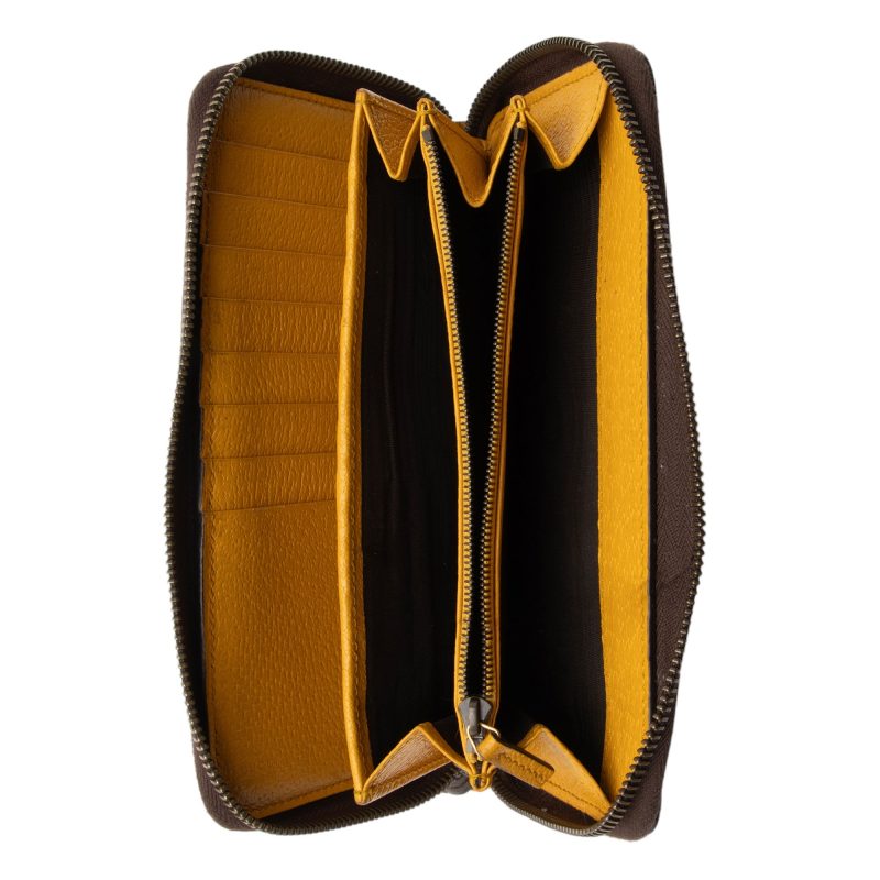 Gucci GG Supreme Neo Vintage Zip Around Wallet (SHF-MLZ3XM) - Barde - Image 6