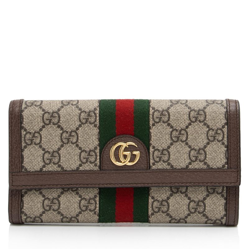 Gucci GG Supreme Ophidia Continental Wallet (SHF-5si9cW) - Barde