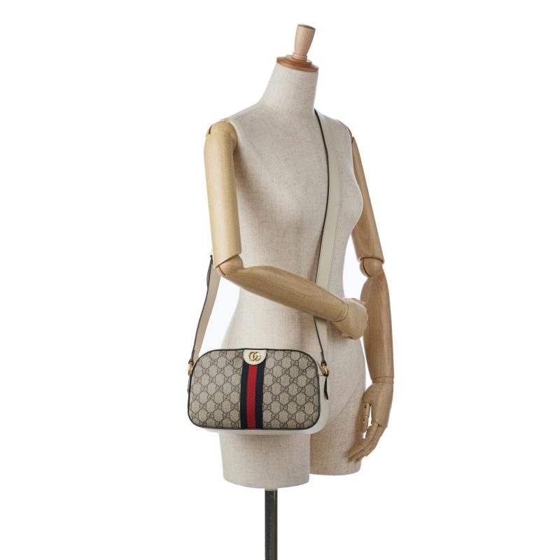 Gucci GG Supreme Ophidia Crossbody Bag (SHG-JPjUFO) - Barde - Image 5