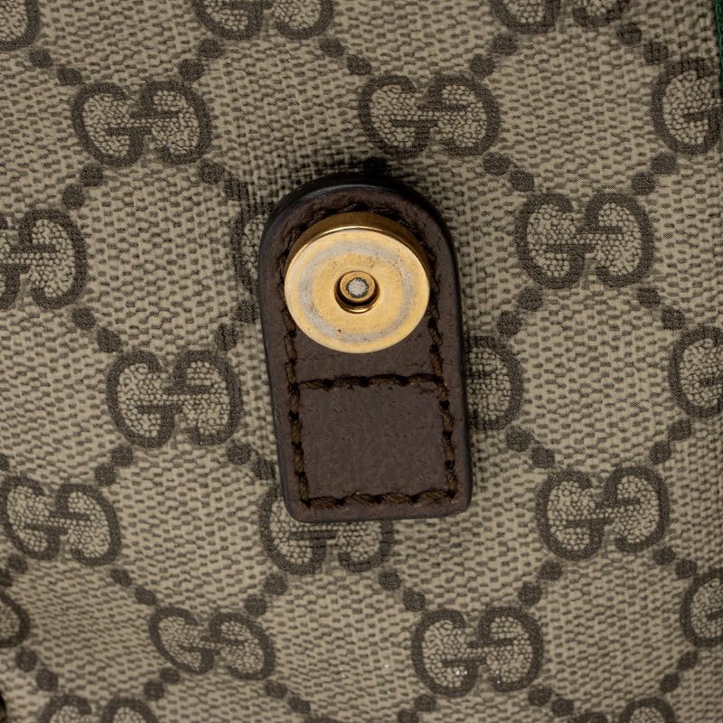 Gucci GG Supreme Ophidia Medium Flap Backpack (SHF-zJBVt3) - Barde - Image 10