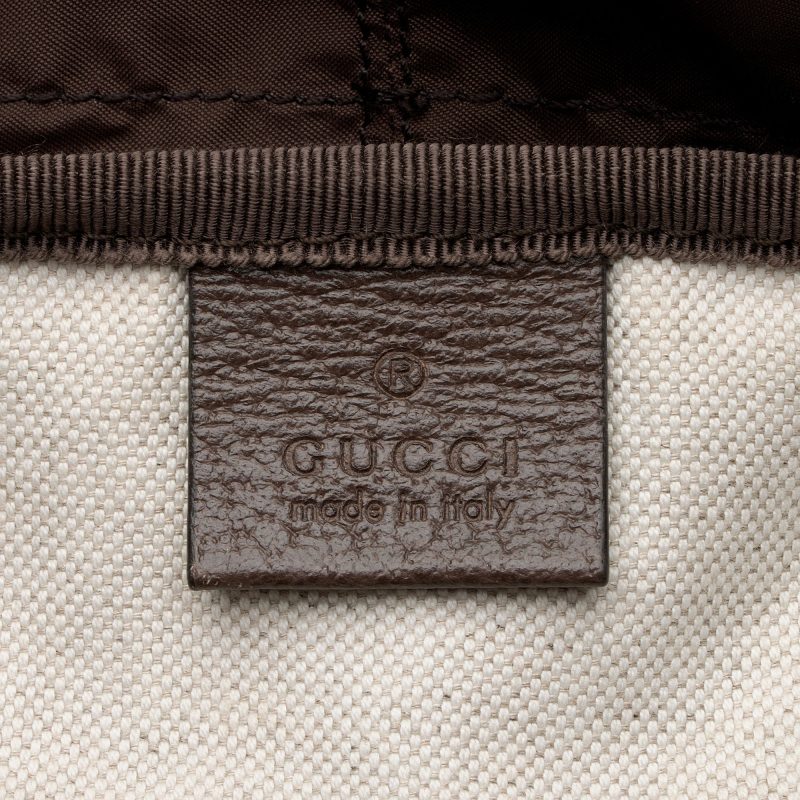 Gucci GG Supreme Ophidia Medium Flap Backpack (SHF-zJBVt3) - Barde - Image 8
