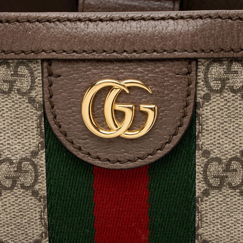 Gucci GG Supreme Ophidia Medium Shopping Tote (SHF-c4GGwv) - Barde - Image 9