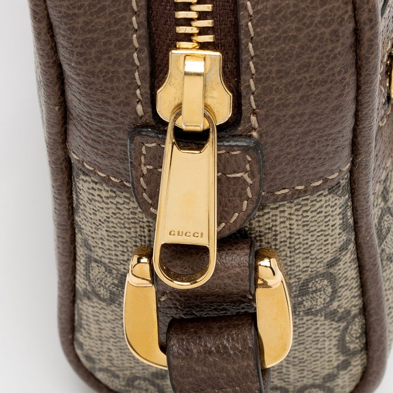Gucci GG Supreme Ophidia Mini Shoulder Bag (SHF-tzgx0K) - Barde - Image 9