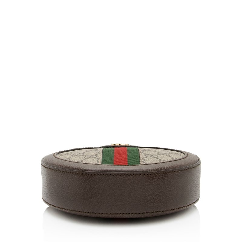 Gucci GG Supreme Ophidia Round Mini Shoulder Bag (SHF-99m356) - Barde - Image 4