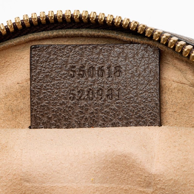 Gucci GG Supreme Ophidia Round Mini Shoulder Bag (SHF-8LEeSa) - Barde - Image 6