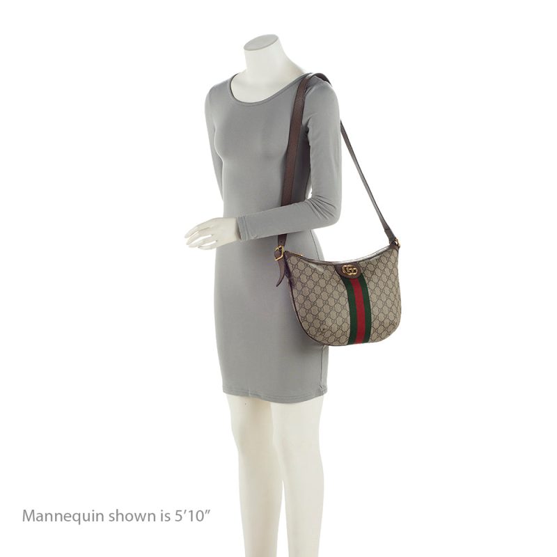 Gucci GG Supreme Ophidia Small Shoulder Bag (SHF-WanJjv) - Barde - Image 5