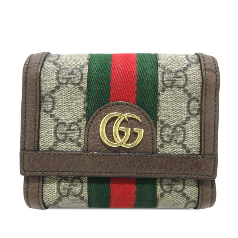 Gucci GG Supreme Ophidia Small Wallet (SHG-HvcWVx) - Barde