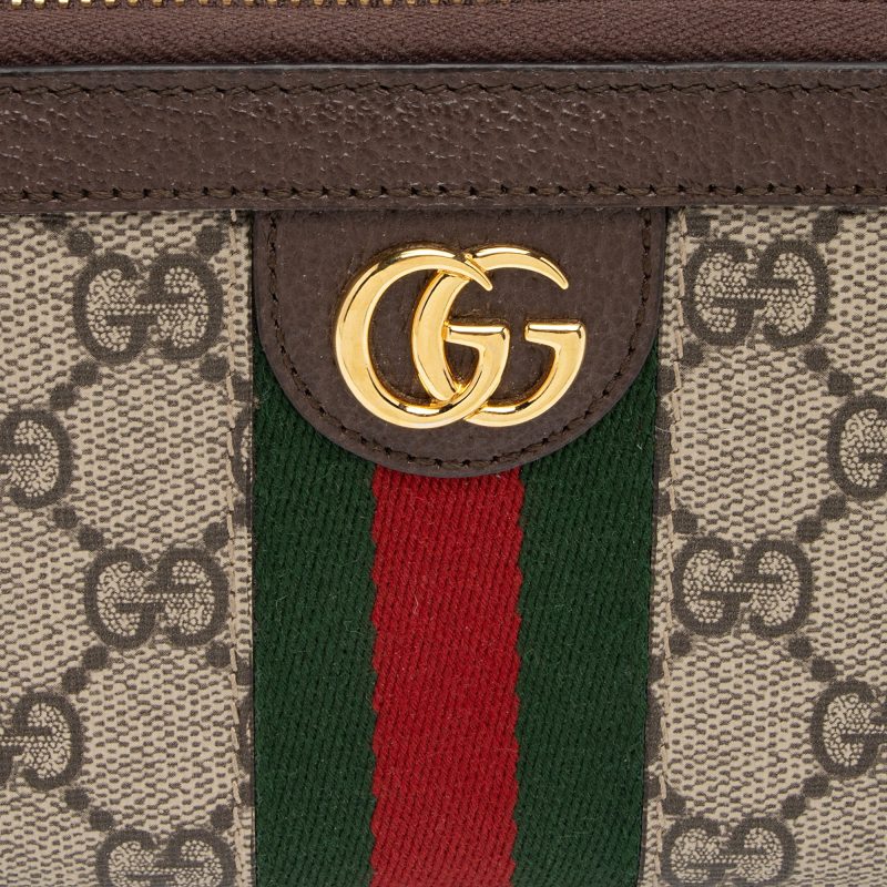 Gucci GG Supreme Ophidia Zip Around Wallet (SHF-dEvQd6) - Barde - Image 7