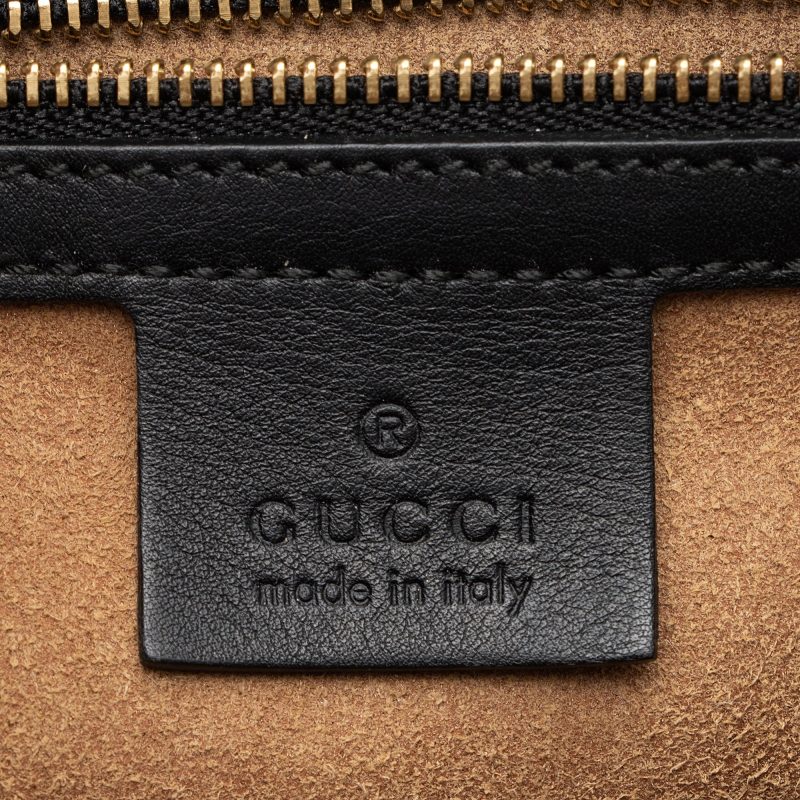 Gucci GG Supreme Padlock Medium Top Handle (SHF-CJW6VB) - Barde - Image 8