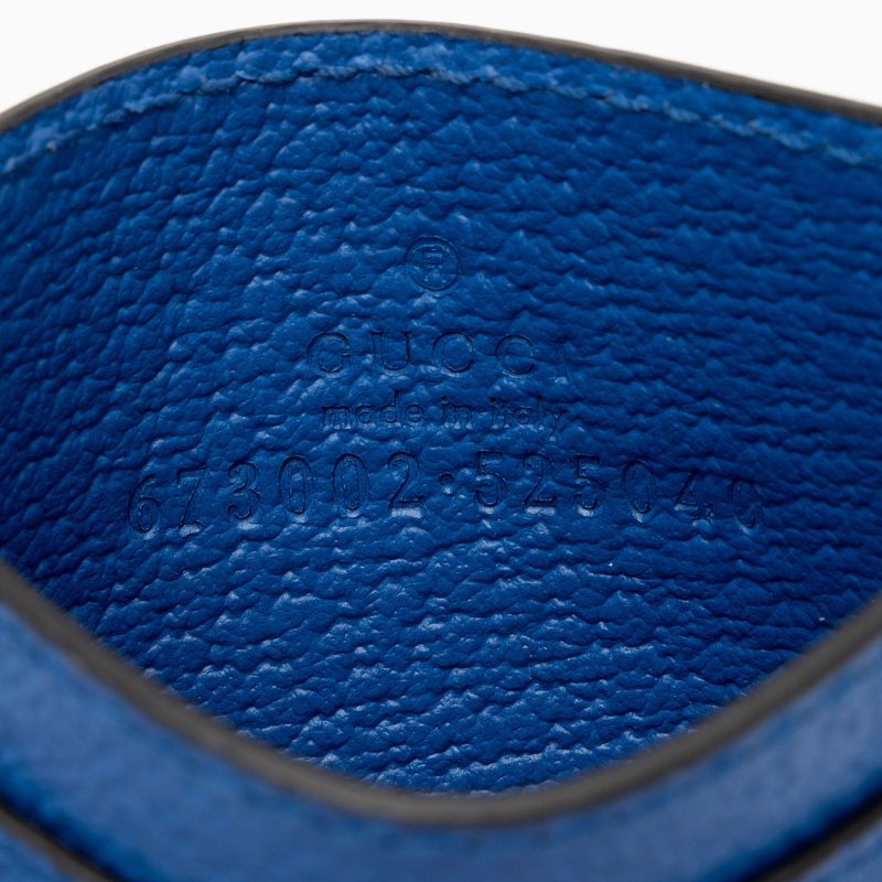 Gucci GG Supreme Rhombus Print Card Case (SHF-aduYXB) - Barde - Image 5