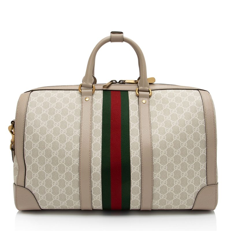 Gucci GG Supreme Savoy Small Duffle Bag (SHF-jPjtdB) - Barde - Image 3