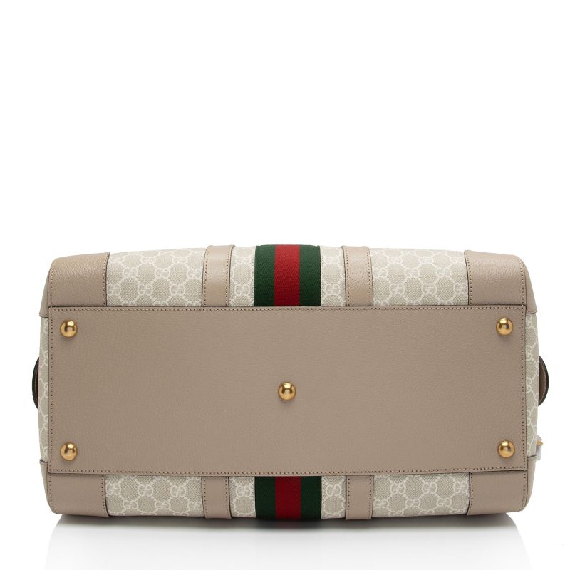 Gucci GG Supreme Savoy Small Duffle Bag (SHF-jPjtdB) - Barde - Image 4