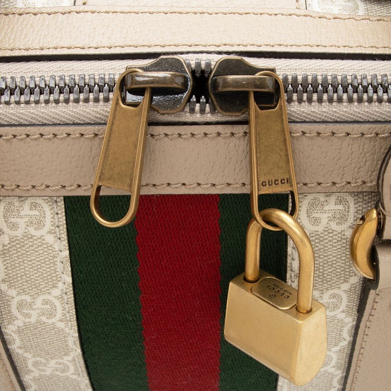 Gucci GG Supreme Savoy Small Duffle Bag (SHF-jPjtdB) - Barde - Image 10
